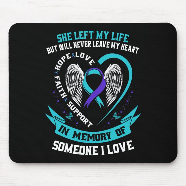 Mousepad O Teto E O Suicídio Roxo Mostram A Alguém I (Frente)