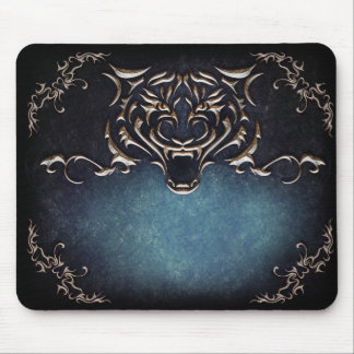 Mousepad O tigre Mousepad/pôr suas palavras