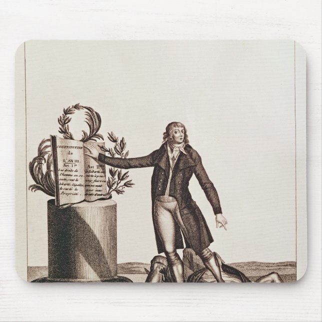 Mousepad O tirano da revolução esmagada (Frente)