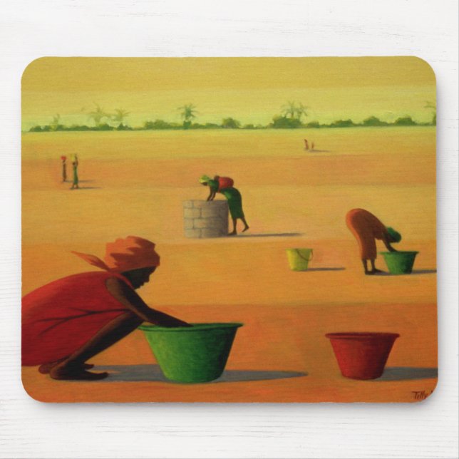 Mousepad O trabalho 2001 da mulher (Frente)
