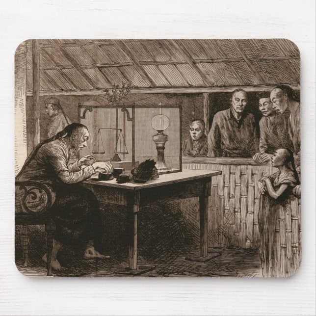 Mousepad O tráfego do ópio (Frente)