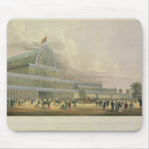 Mousepad O Transept do palácio de cristal, do Princ