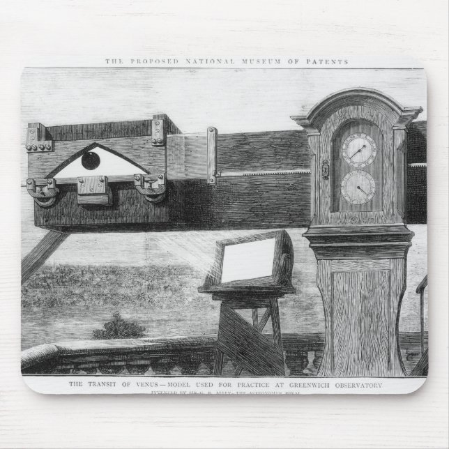 Mousepad O trânsito de Venus (Frente)