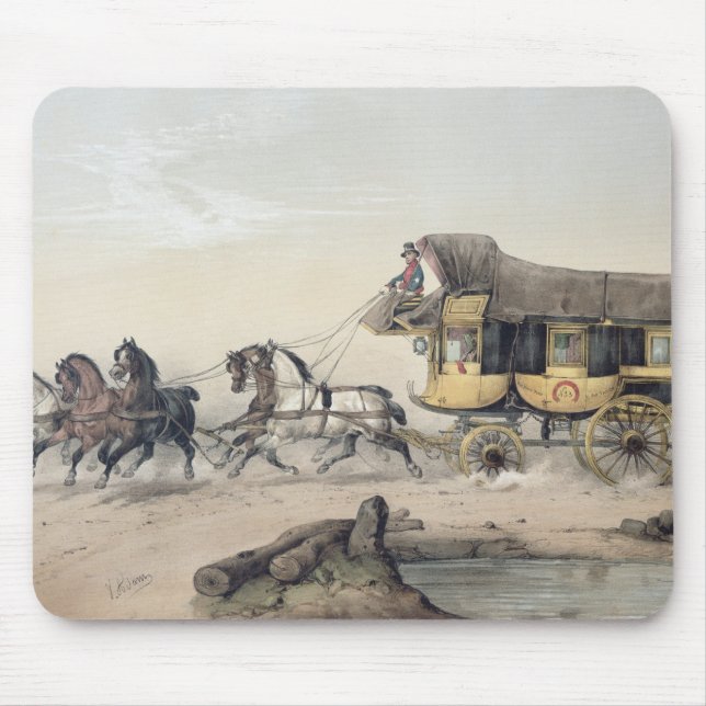 Mousepad O treinador do palco (Frente)