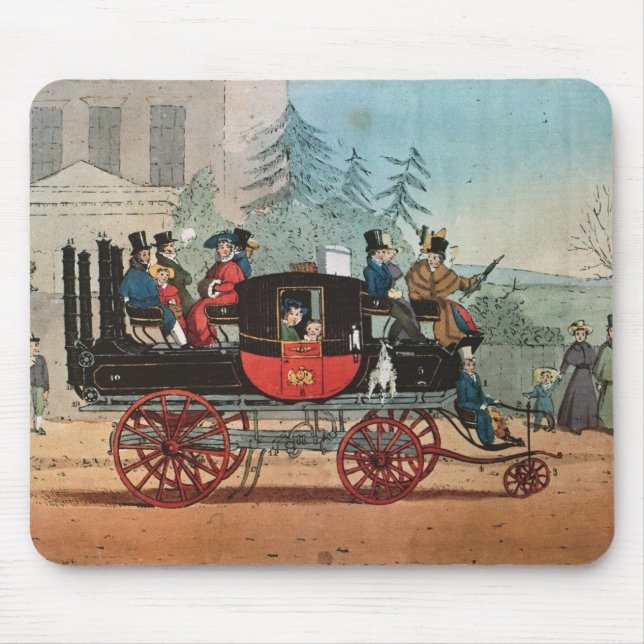 Mousepad O treinador do vapor (Frente)
