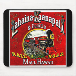 Mousepad O trem do cana-de-açúcar com locomotivas de