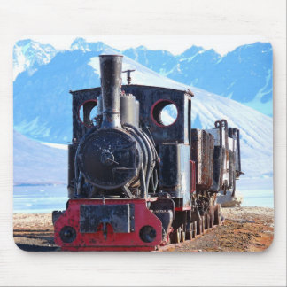 Mousepad O trem o mais northernmost do mundo, Svalbard