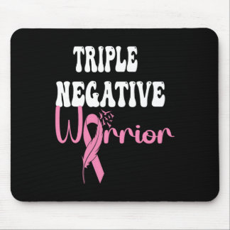 Mousepad O triplo Sobrevivente de câncer do Guerreiro Negat