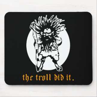 Mousepad O troll fê-lo