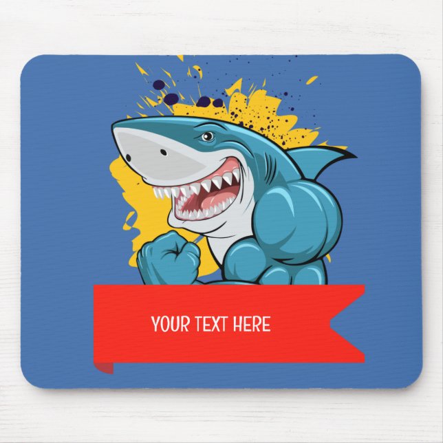 MOUSEPAD O TUBARÃO  (Frente)