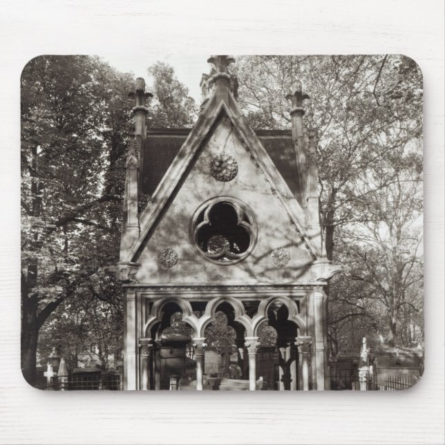 Mousepad O túmulo de Abelard e de Heloise, construído em (Frente)