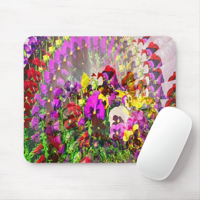 Mousepad O turbilhão de Pansies... (Com mouse)