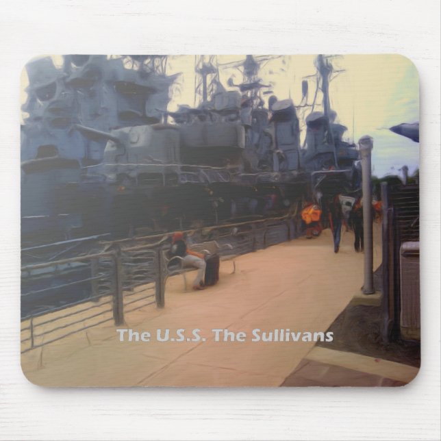 Mousepad O U.S.S. O Sullivans (DD-537) (Frente)