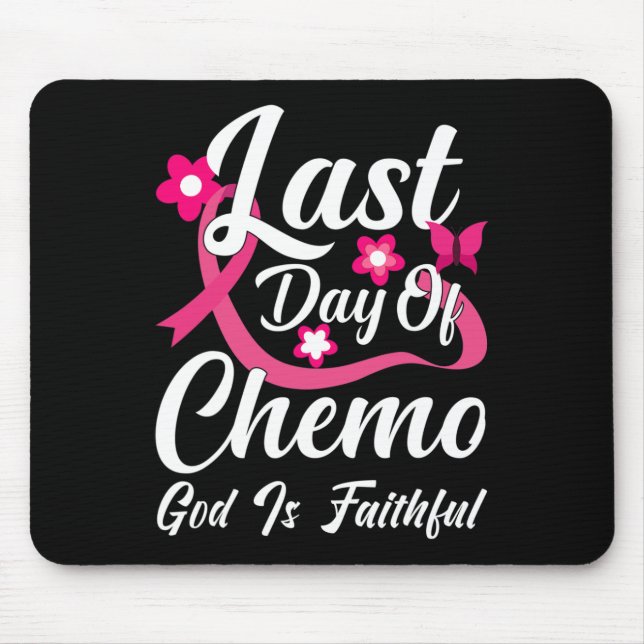 Mousepad O Último Dia Da Química Que Deus É Fiel (Frente)