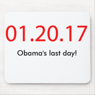 Mousepad O último dia de Obama
