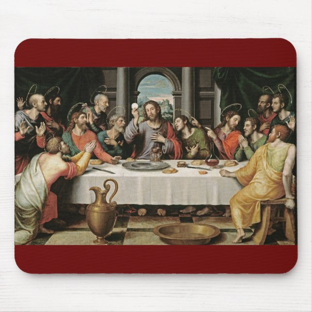 Mousepad O último jantar (Frente)