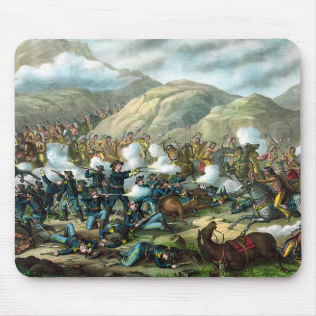 Mousepad O último suporte de Custer (Frente)
