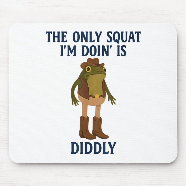 Mousepad O Único Quadrado Que Eu Estou Fazendo É Engraçado  (Frente)