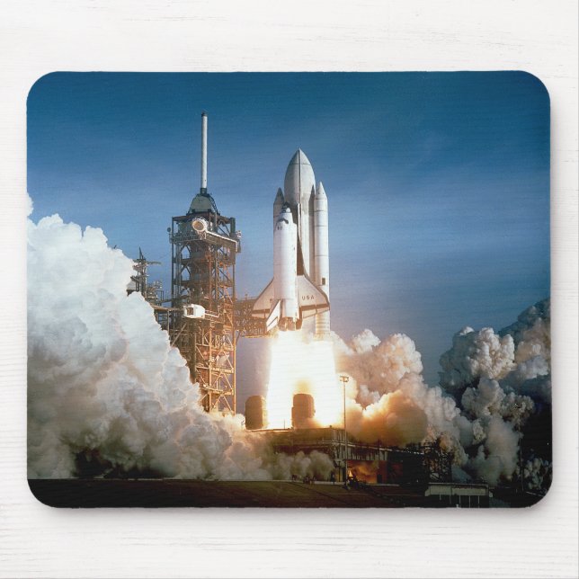 Mousepad O vaivém espacial Colômbia sopra fora (Frente)
