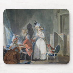 Mousepad O vendedor da forma