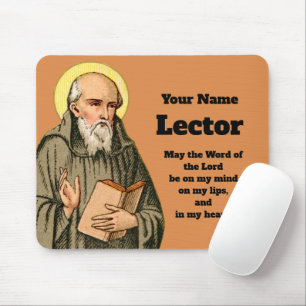 Mousepad O Venerável Beda Pregando (P 008; Oração)