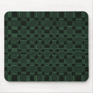 Mousepad O verde textured esquadra o teste padrão