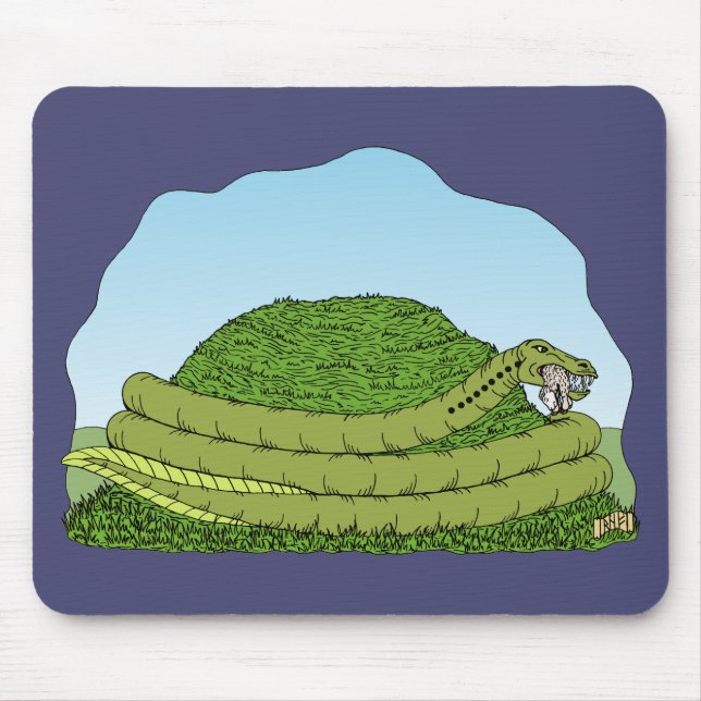 Mousepad O Verme Lambton (Frente)