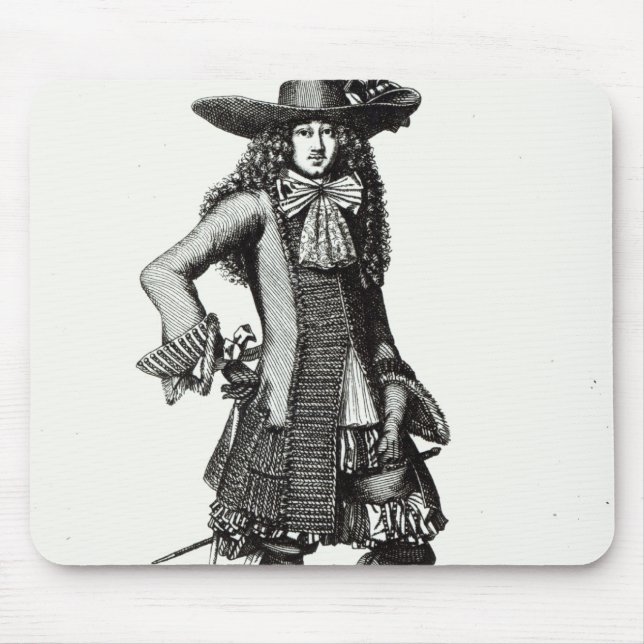 Mousepad O vestido da espada do verão, 1675 (Frente)
