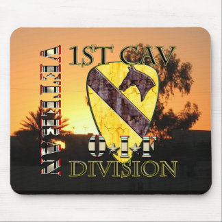 Mousepad ø Veterano da divisão OIF da cavalaria