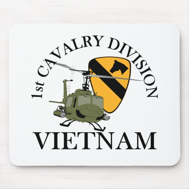 Mousepad ø Veterinário de Cav Vietnam (Frente)