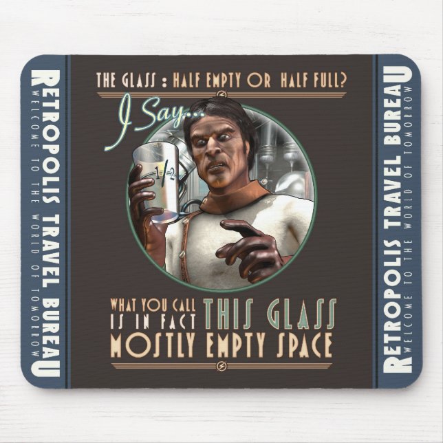 Mousepad O vidro é a maior parte do mouse vazio (Frente)