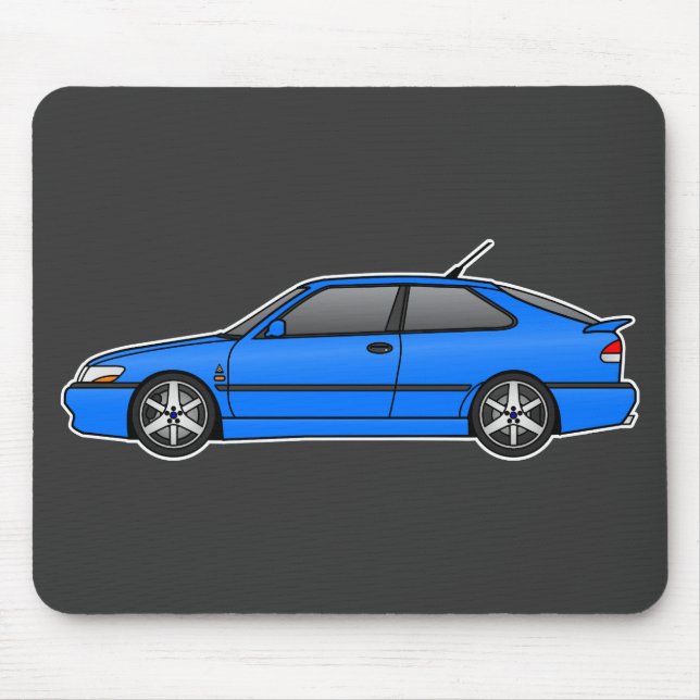 Mousepad o viggen dos ironjoe com os raios do dobro 3! (Frente)