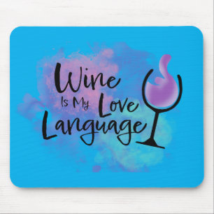 MOUSEPAD O VINHO É O MEU AMOR PAINEL DO MOUSE