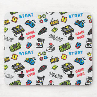 Mousepad O vintage retro do Gamer consola Geeky