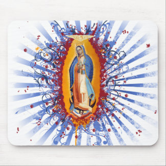 Mousepad O Virgen de guadalupe! Olhe mais perto…