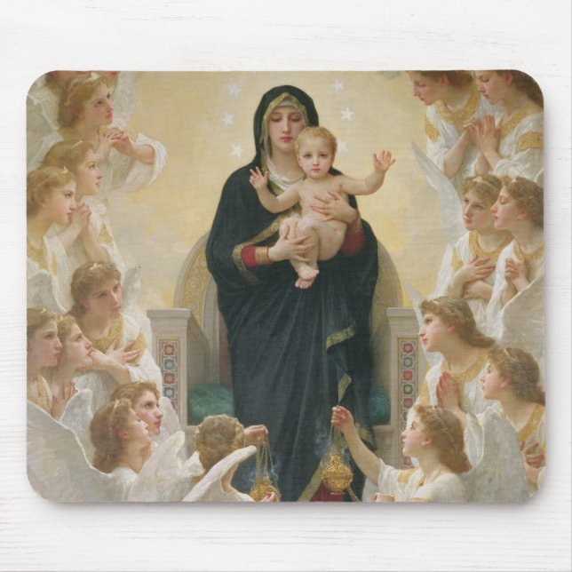 Mousepad O Virgin com Anjo, 1900 (Frente)