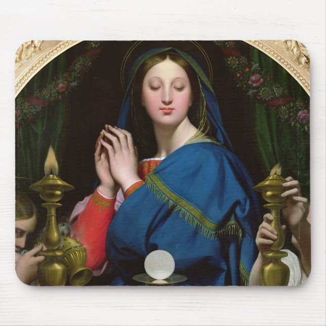 Mousepad O Virgin do anfitrião, 1854 (Frente)