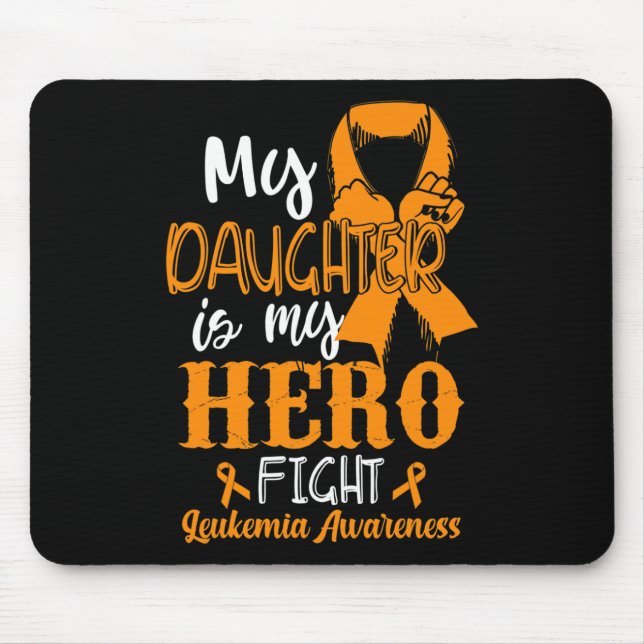 Mousepad O Visto do Guerreiro de Sensibilização para a Heuc (Frente)