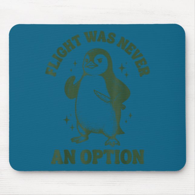 Mousepad O voo nunca foi uma opção  (Frente)