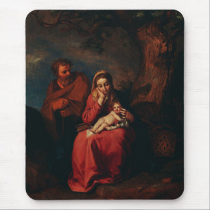 Mousepad O Vôo para o Egito por Abraham Bloemaert