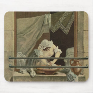 Mousepad O Washerwoman, gravado por J. Laurent Julien (c1