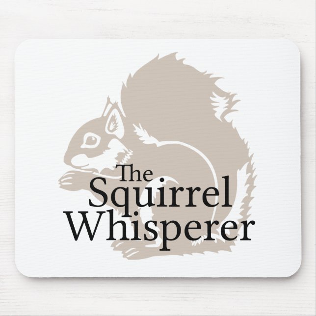Mousepad O Whisperer do esquilo (Frente)