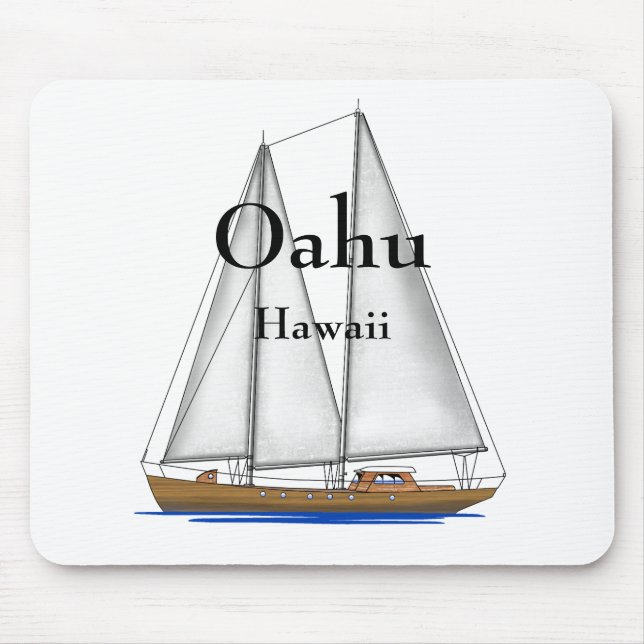 Mousepad Oahu Havaí (Frente)