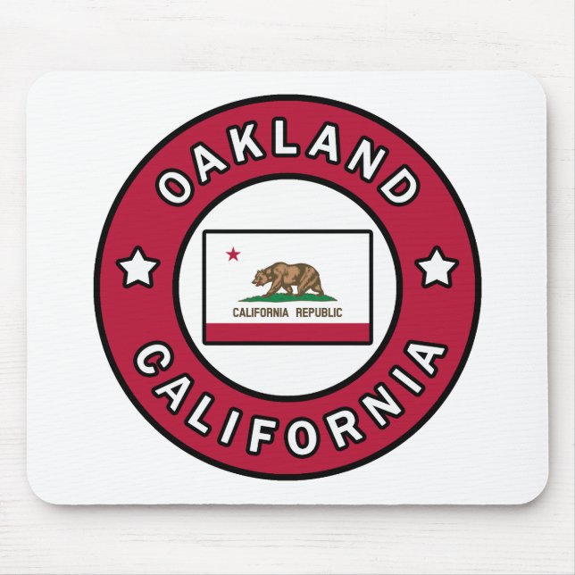 Mousepad Oakland California (Frente)