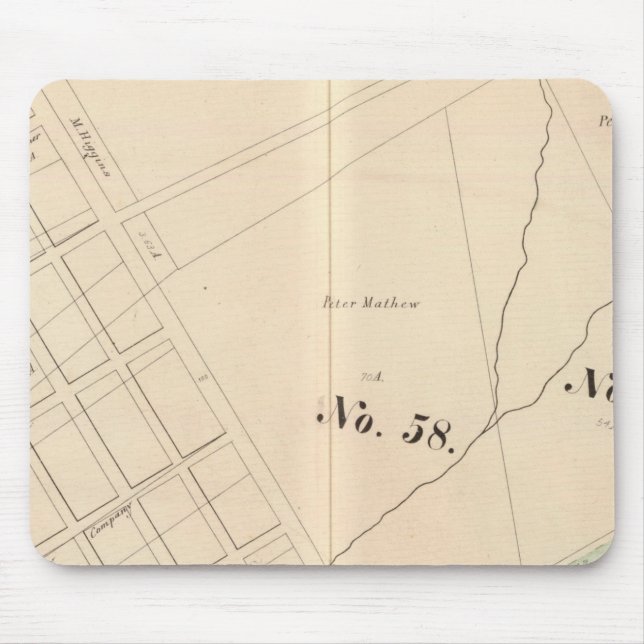 Mousepad Oakland, vizinhança 14 (Frente)