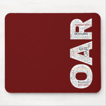 Mousepad OAR - Vermelho