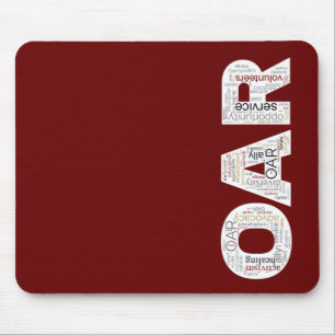 Mousepad OAR - Vermelho
