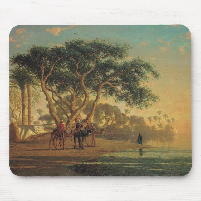Mousepad Oásis árabes, 1853 (Frente)