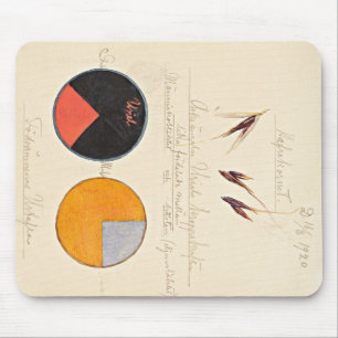Mousepad Oats, 1920, por Hilma af Klint