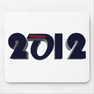 Mousepad Obama com referência a elege 2